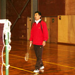 バドミントン選手兼コーチ