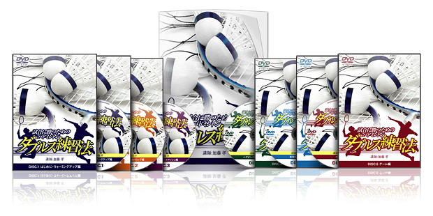 試合に勝つためのバドミントン ダブルス練習法DVD